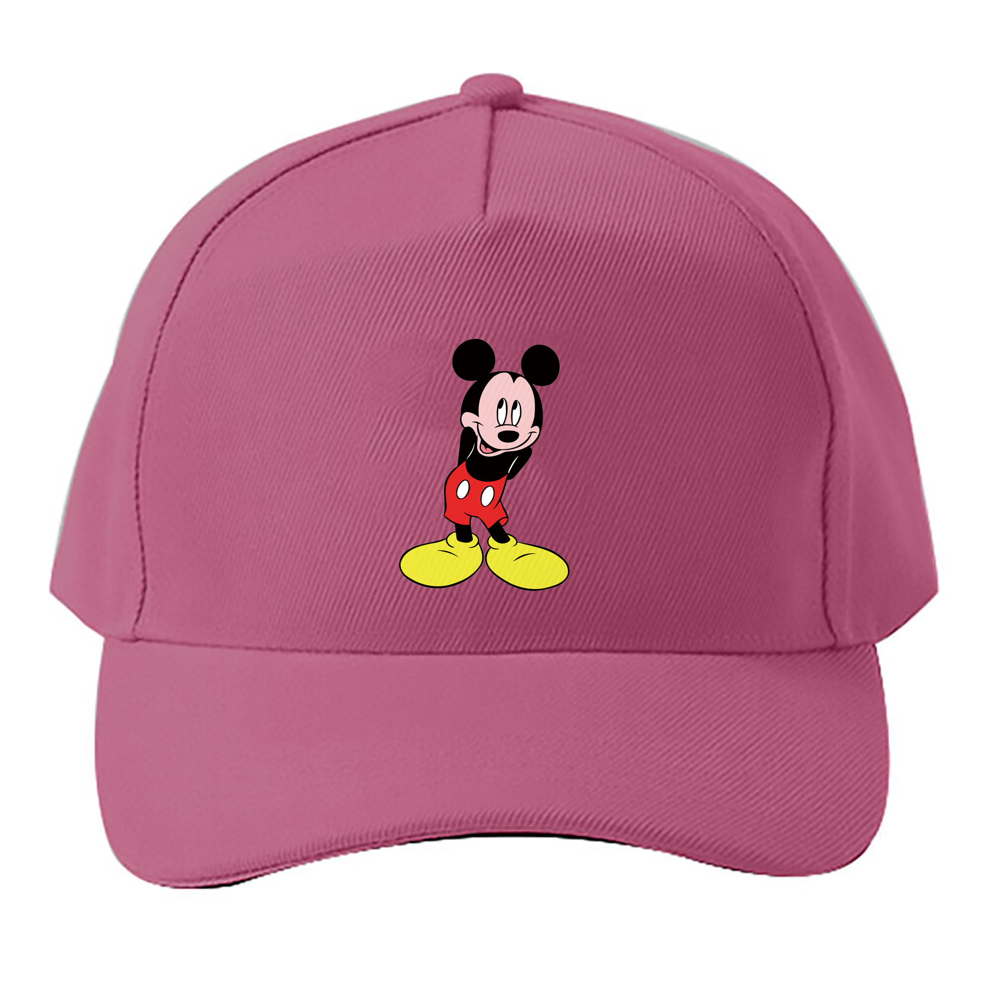 （画像用） ミッキーマウス Mickey Mouse ベースボールキャップ 綿100％ 男女兼用 帽子 スポーツ